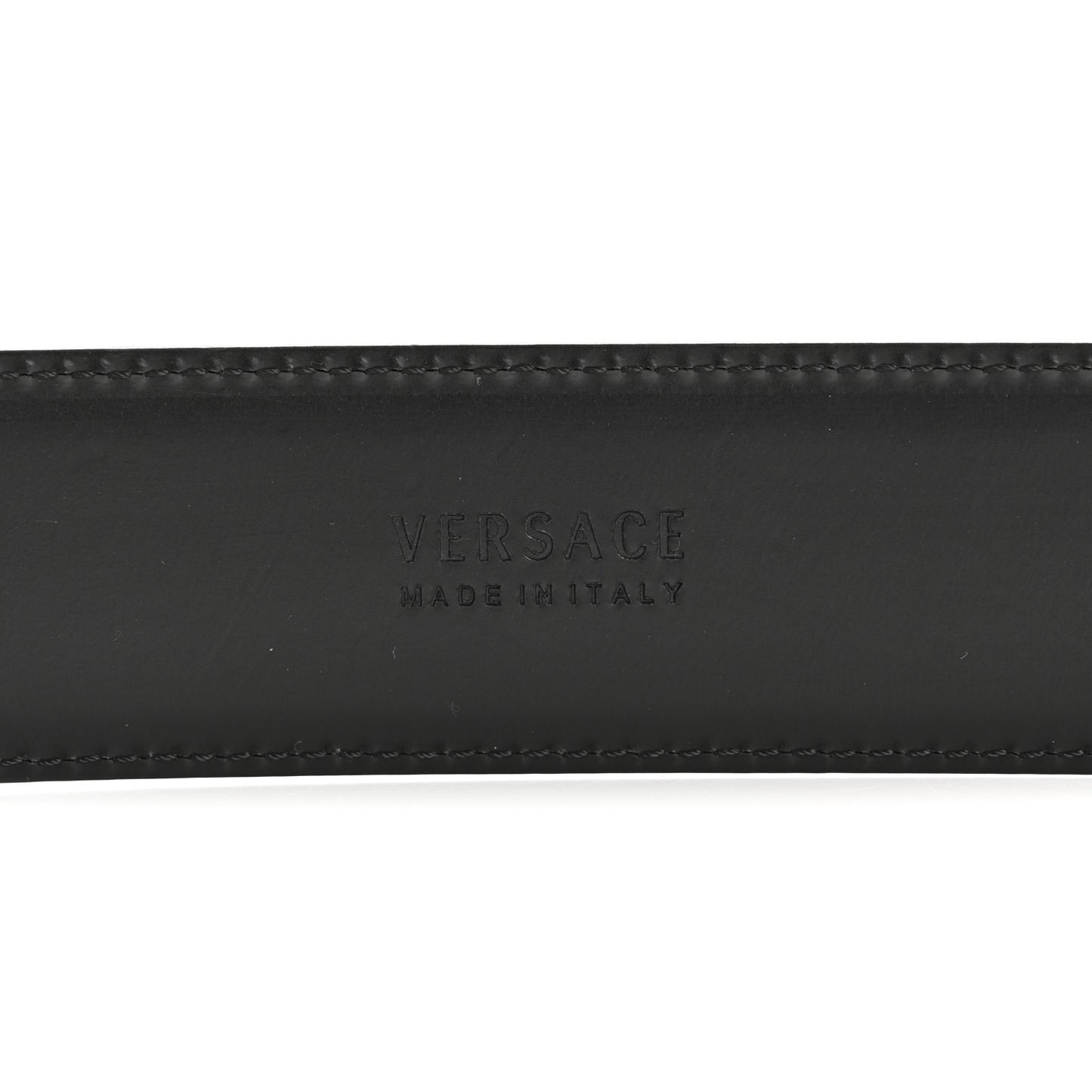 Calfskin 4cm La Medusa Belt 80 32 Black