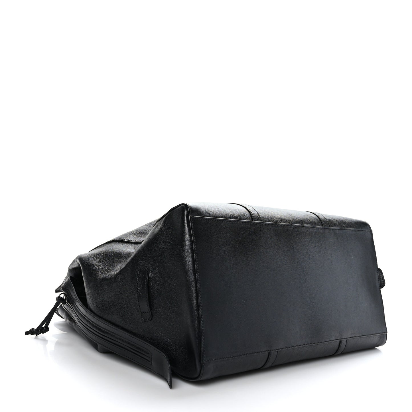 Calfskin Monochrome Medium Double G Tote Bag Black