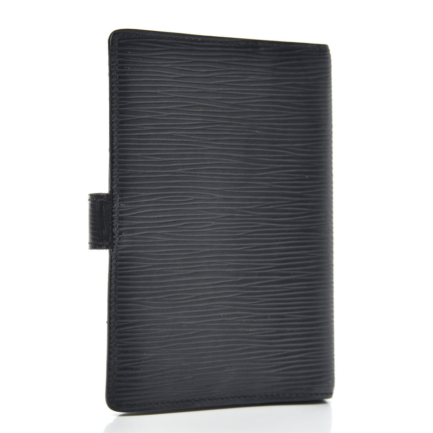Louis Vuitton Epi Small Ring Agenda Cover Black 3 of 9