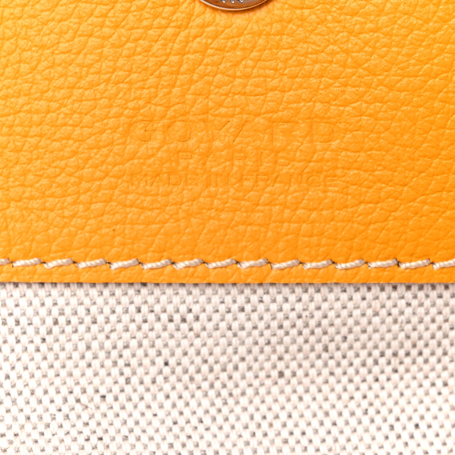 Goyardine Saint Louis PM Yellow