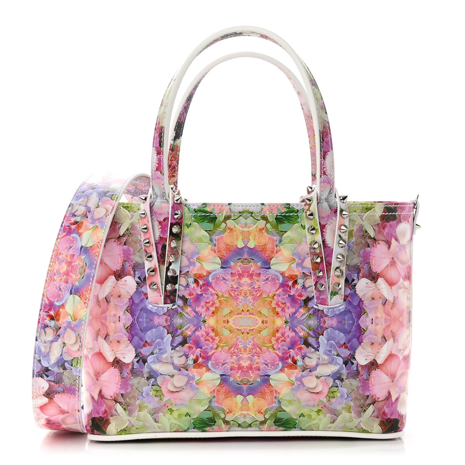 Christian Louboutin Calfskin Mini Paris Blooming Cabata Tote 1 of 9