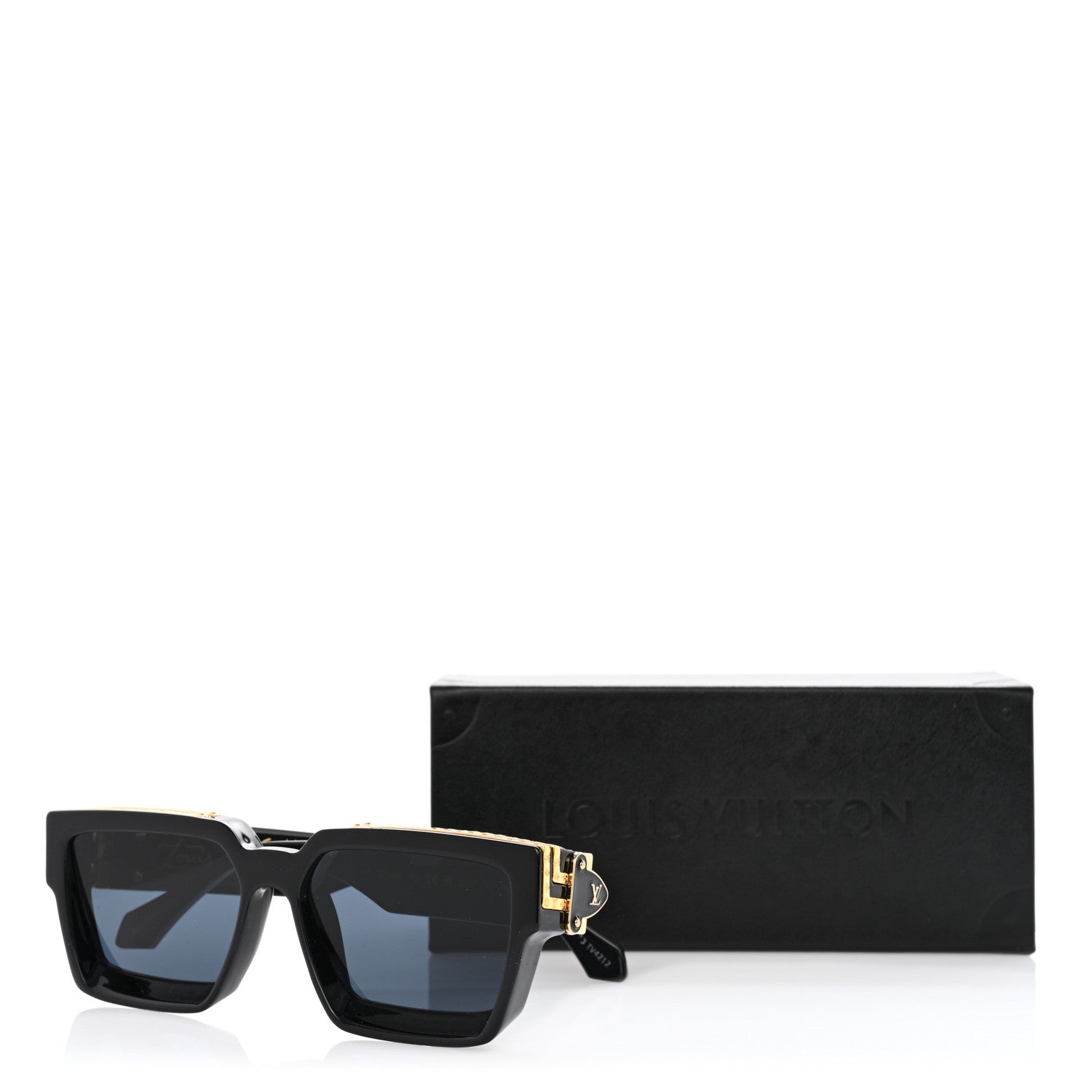 Louis Vuitton Acetate 1.1 Millionaires Sunglasses Z1165E Black 9 of 9