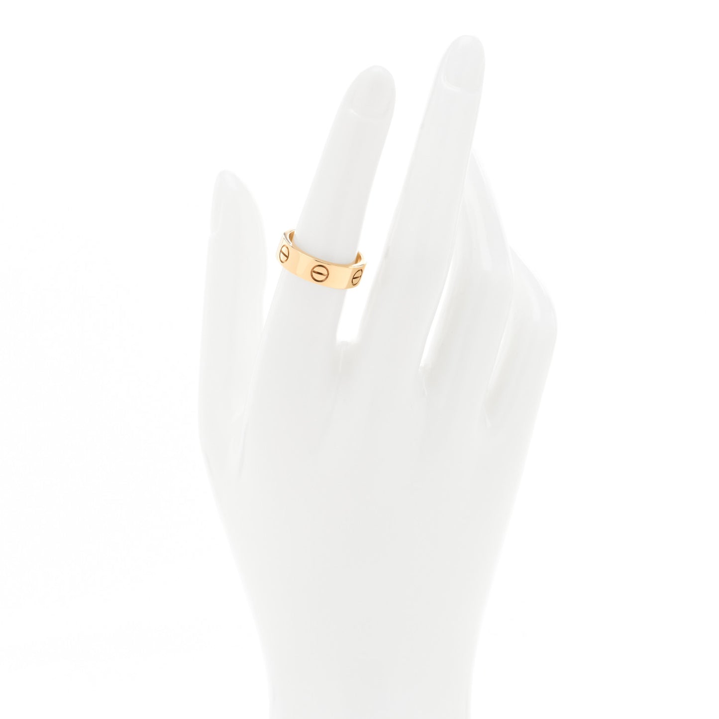 18K Yellow Gold 5.5mm LOVE Ring 53 6.25