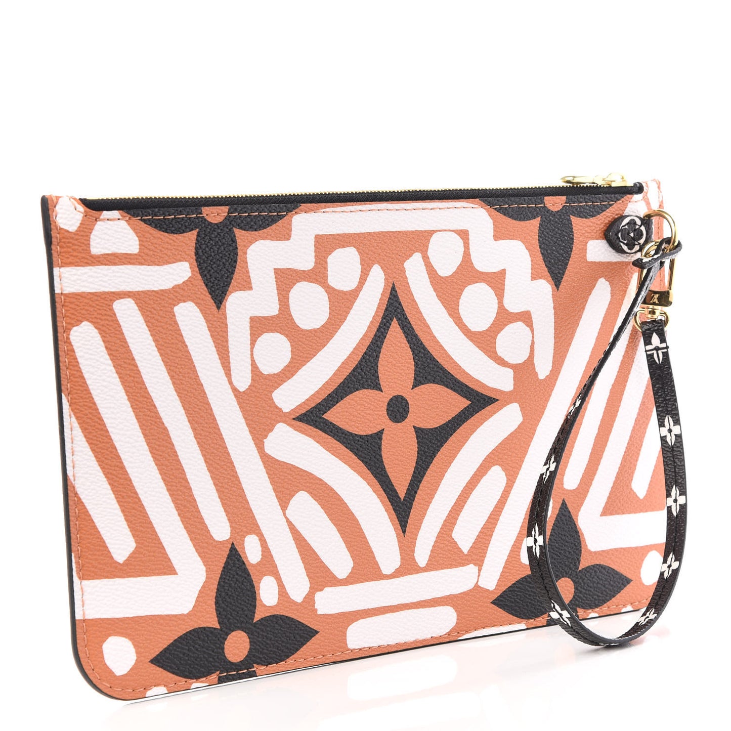 Monogram Giant Crafty Neverfull MM GM Pochette Creme Caramel