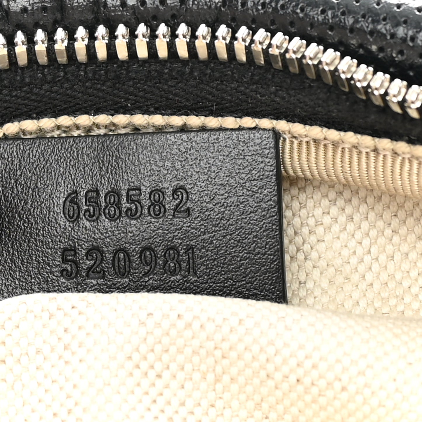 Calfskin GG Tennis Embossed Belt Bag Black