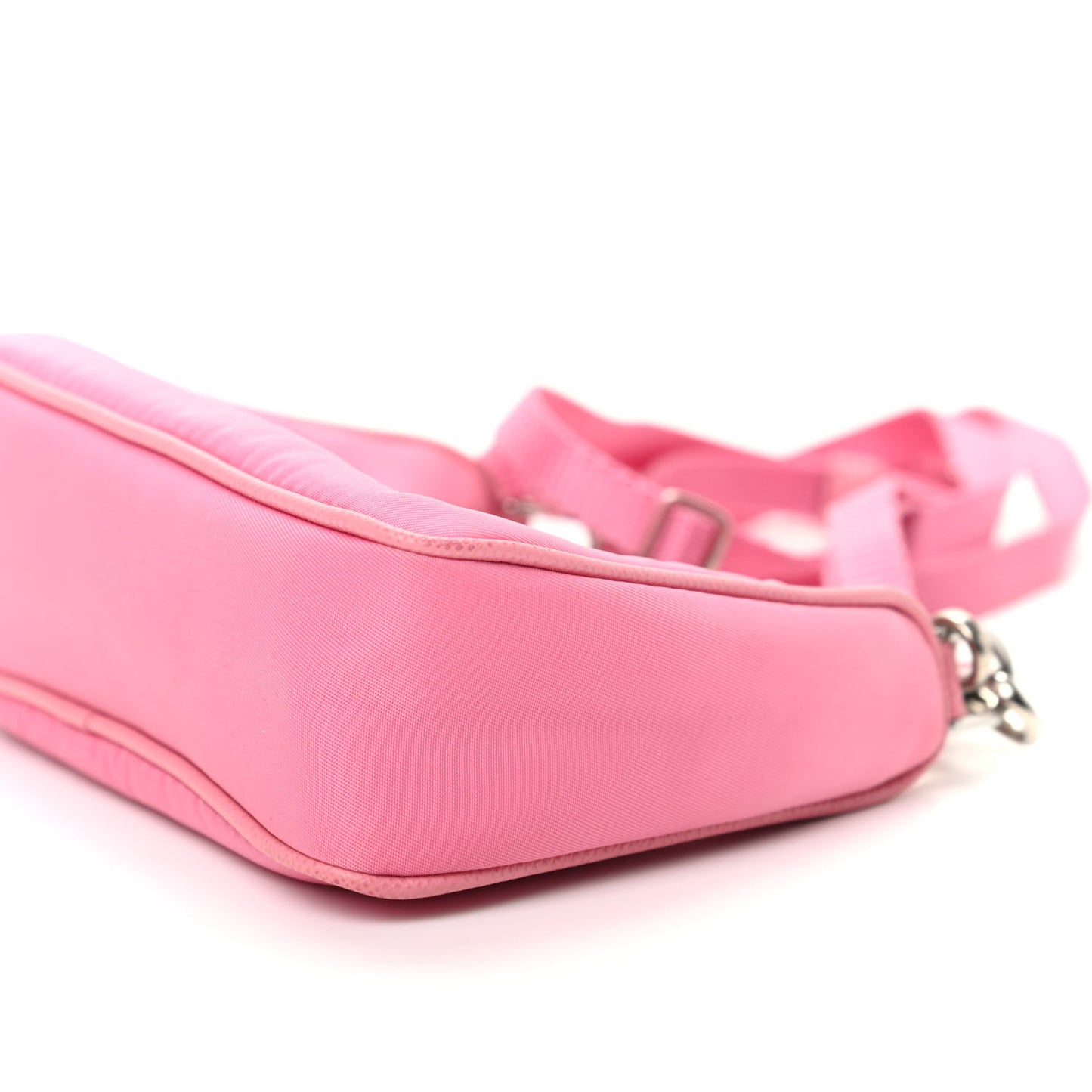 Tessuto Nylon Saffiano Mini Re-Edition 2000 Shoulder Bag Begonia