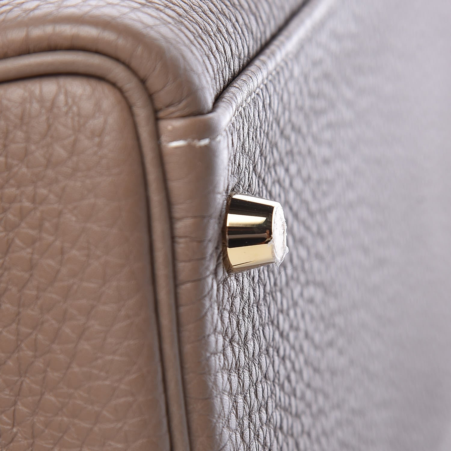 Hermes Togo Kelly Retourne 32 Etoupe 8 of 36