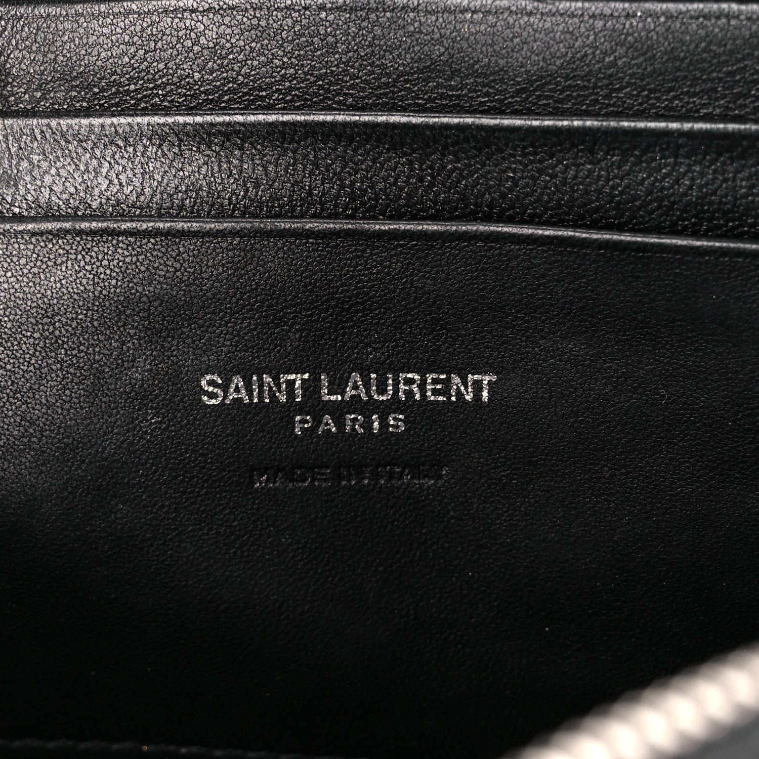 Saint Laurent Grain De Poudre Matelasse Monogram Mini Lou Camera Bag Black 6 of 11