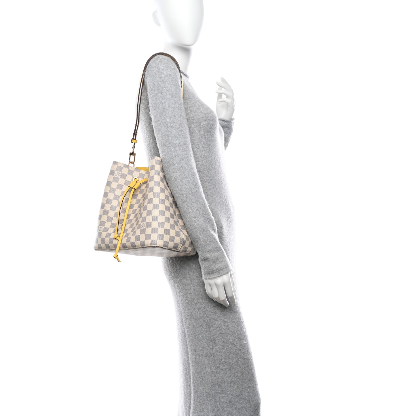 Damier Azur Neonoe MM Pineapple