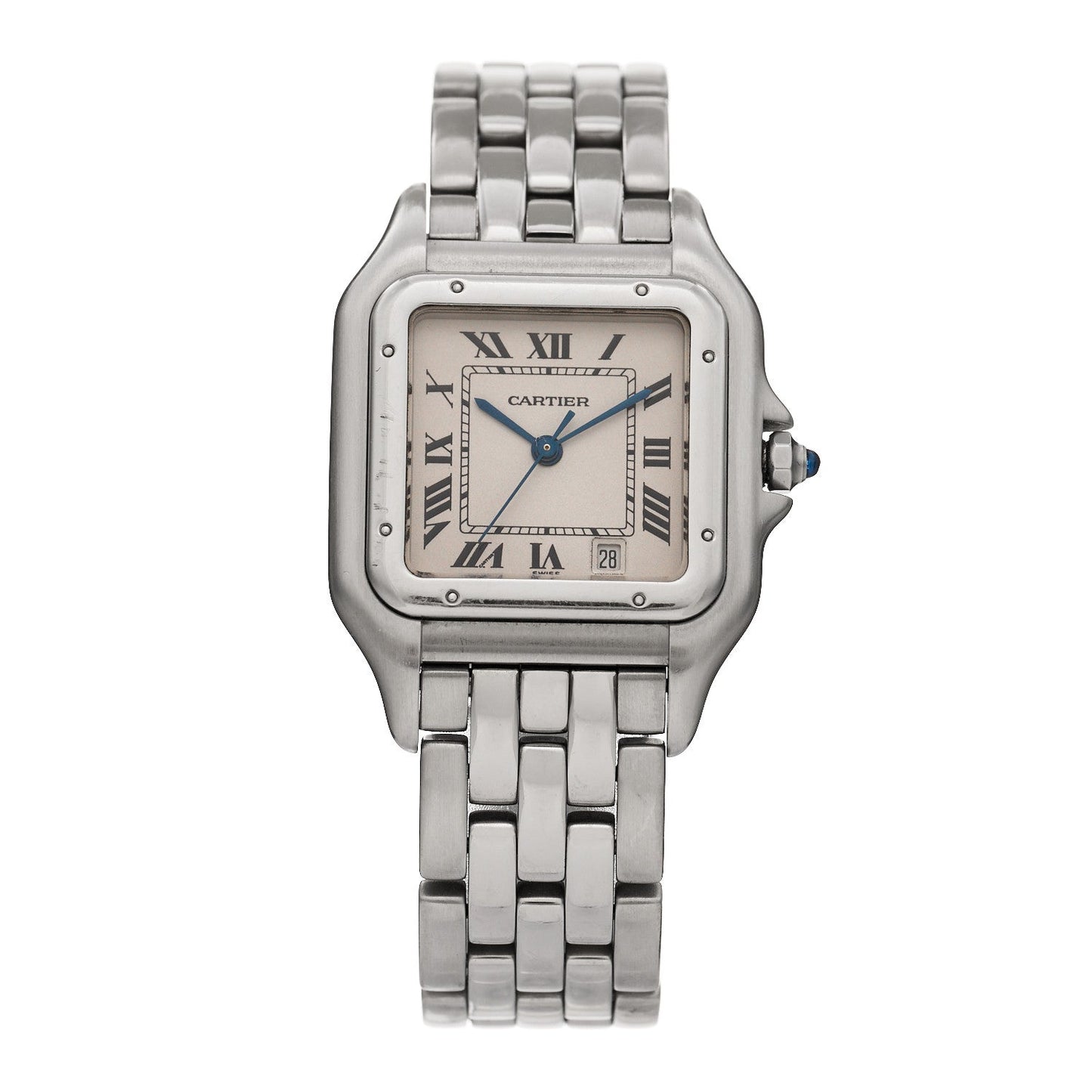 Stainless Steel 22mm Panthere Quartz Watch