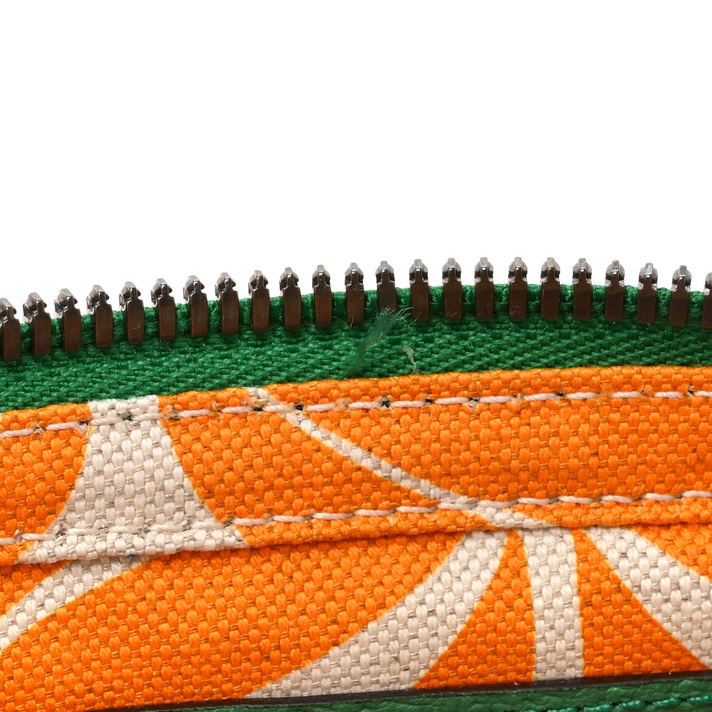 X ADIDAS Textured Dollar Calfskin Belt Bag Green