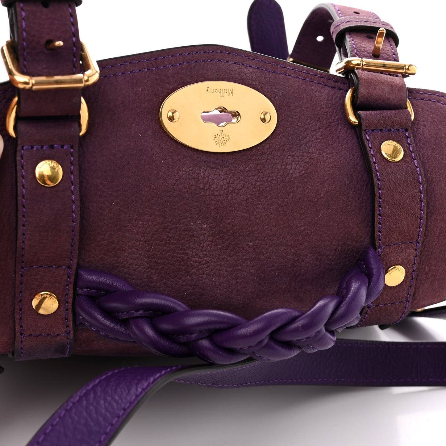 Smooth Nubuck Mini Alexa Amethyst