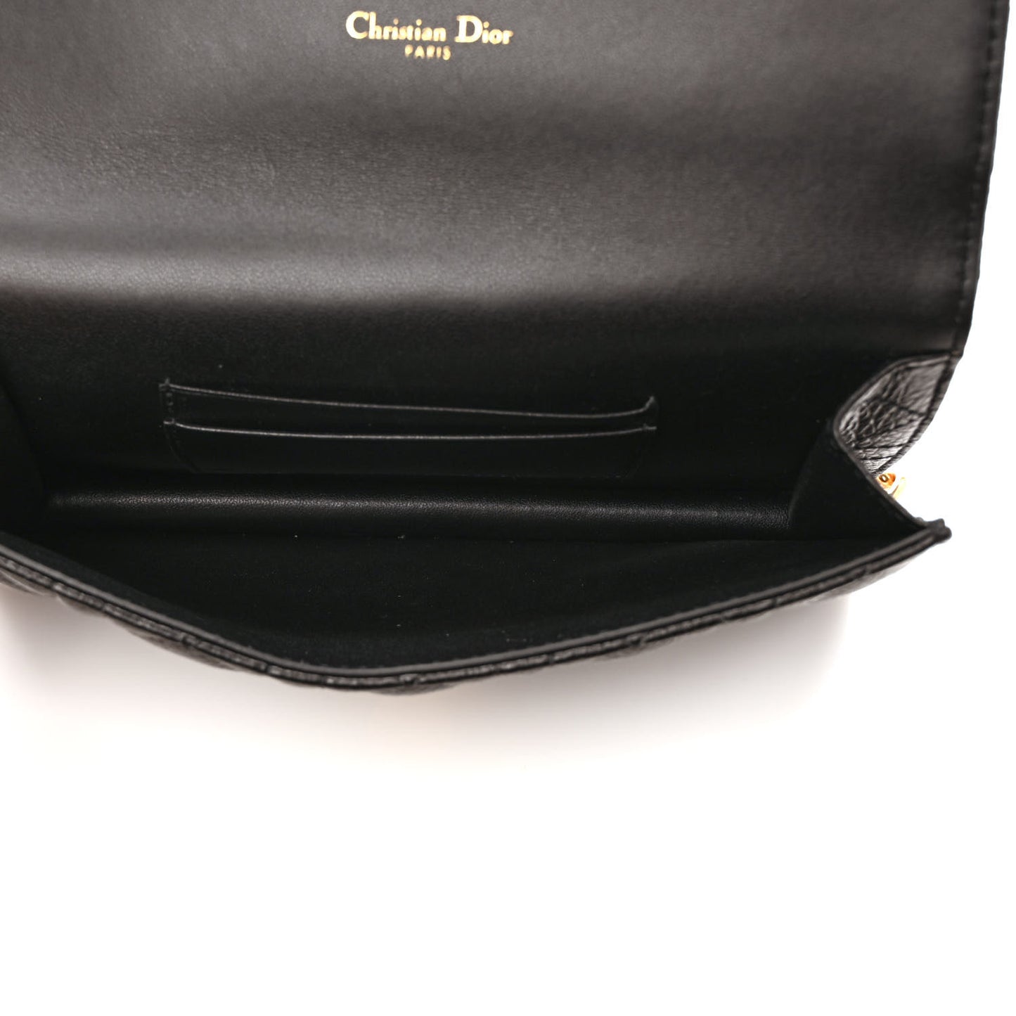 Supple Calfskin Caro Belt Bag Black
