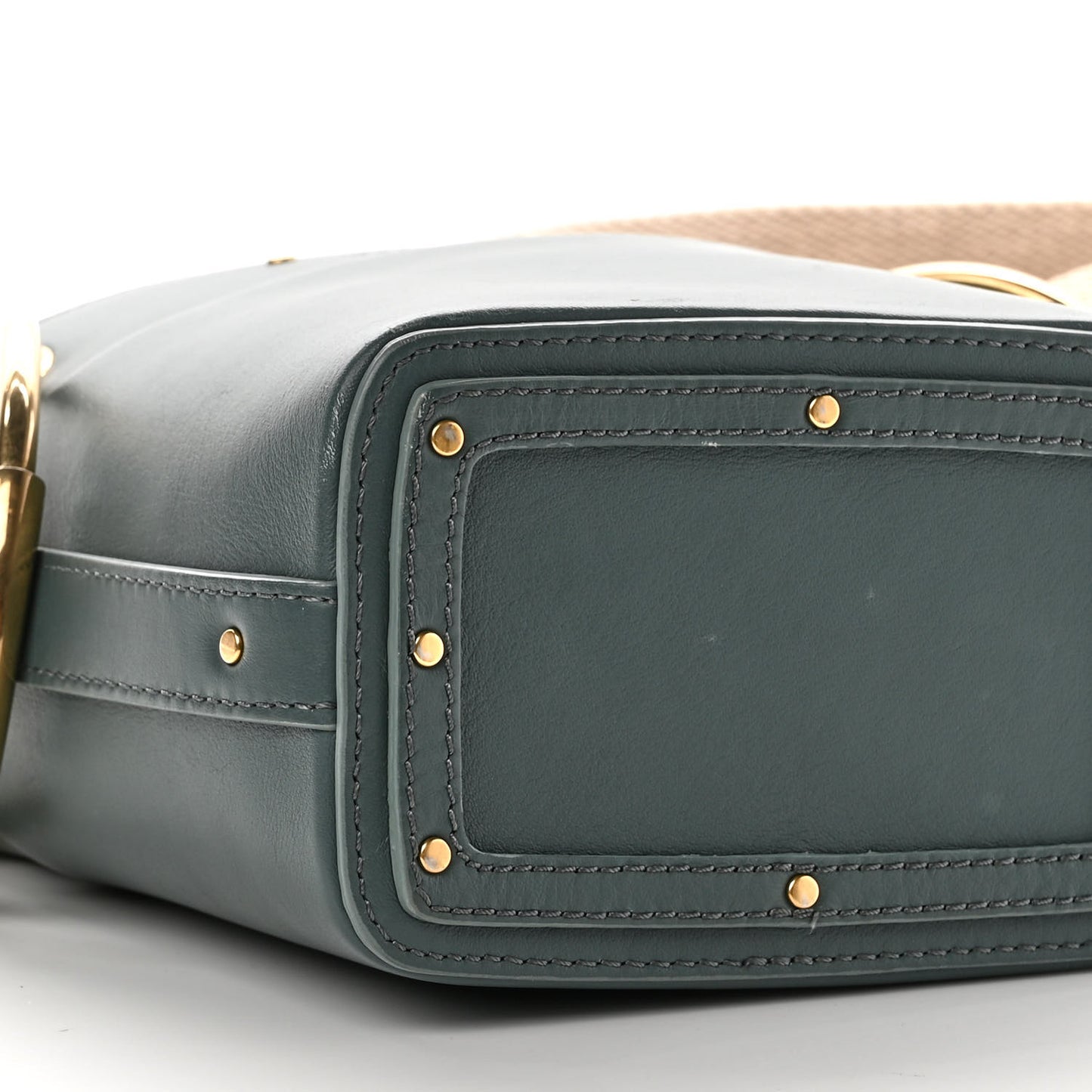 Smooth Calfskin Mini Roy Bucket Bag Cloudy Blue