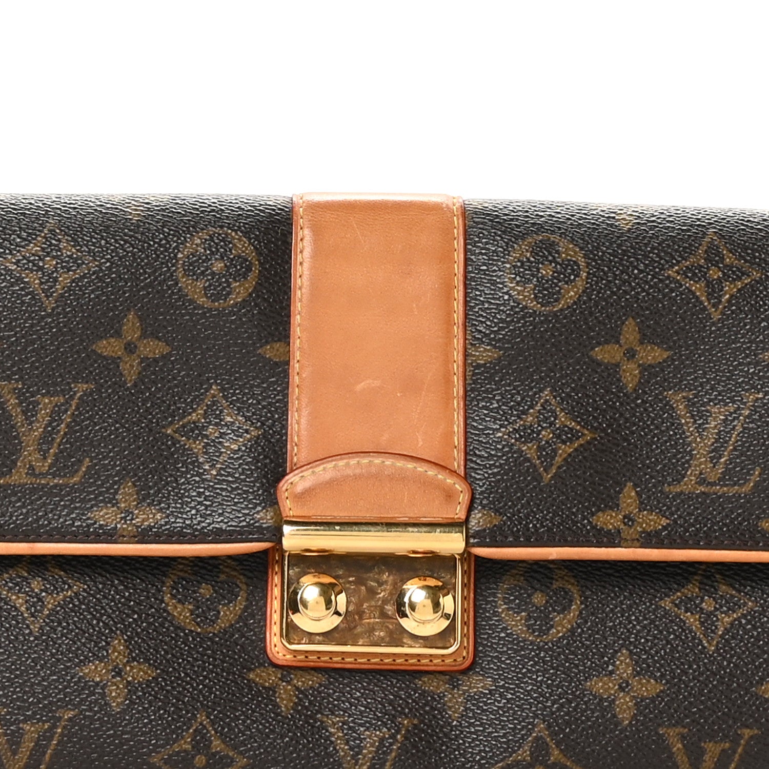 Louis Vuitton Monogram SC Slim Clutch 9 of 9