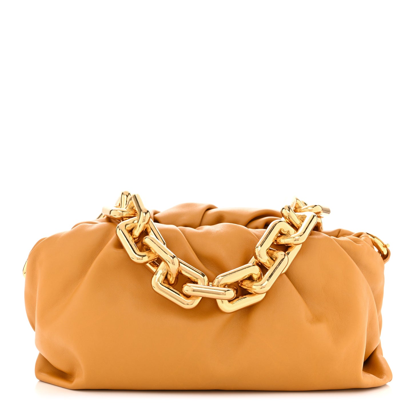 Calfskin The Pouch Chain Ocra