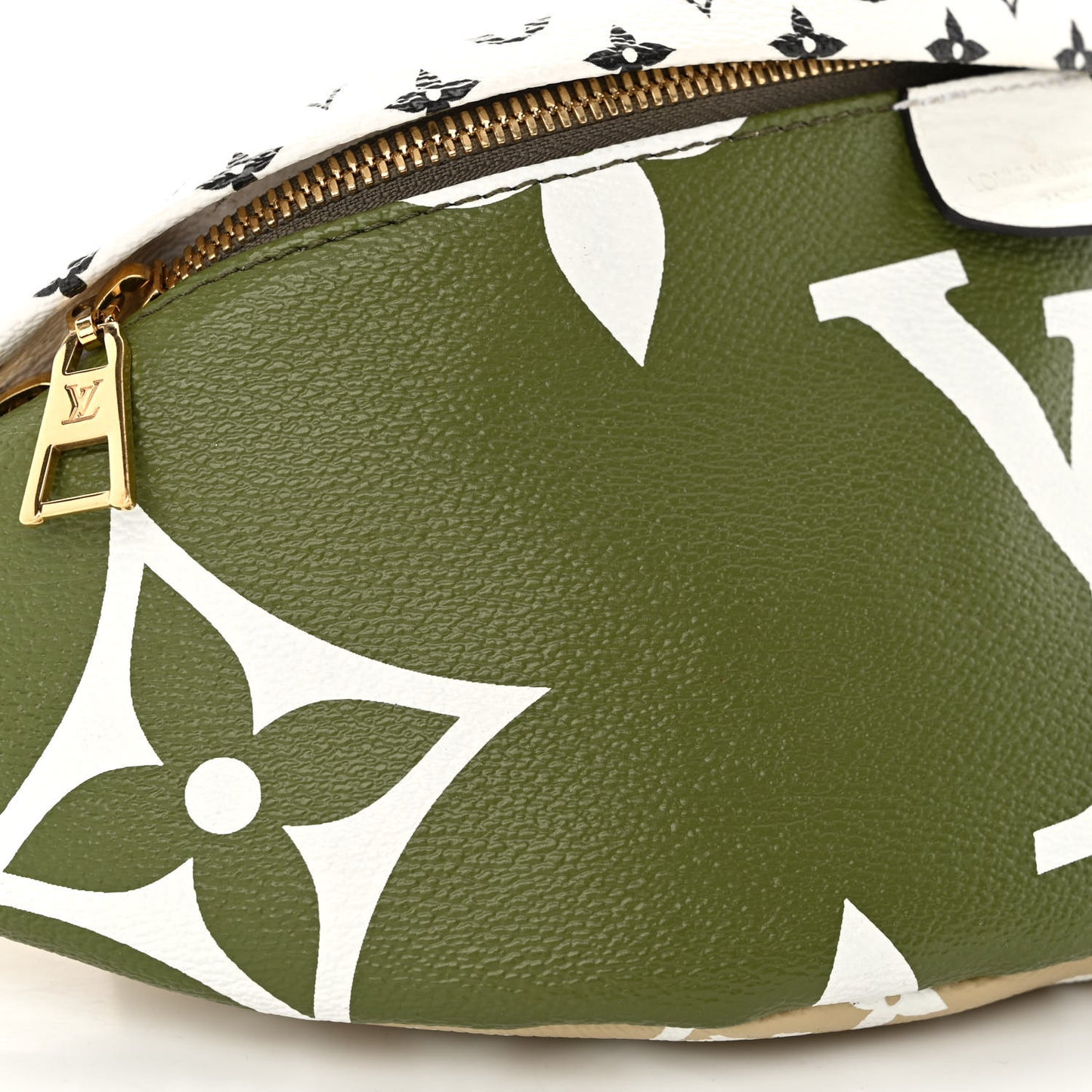 Monogram Giant Bumbag Kaki Beige