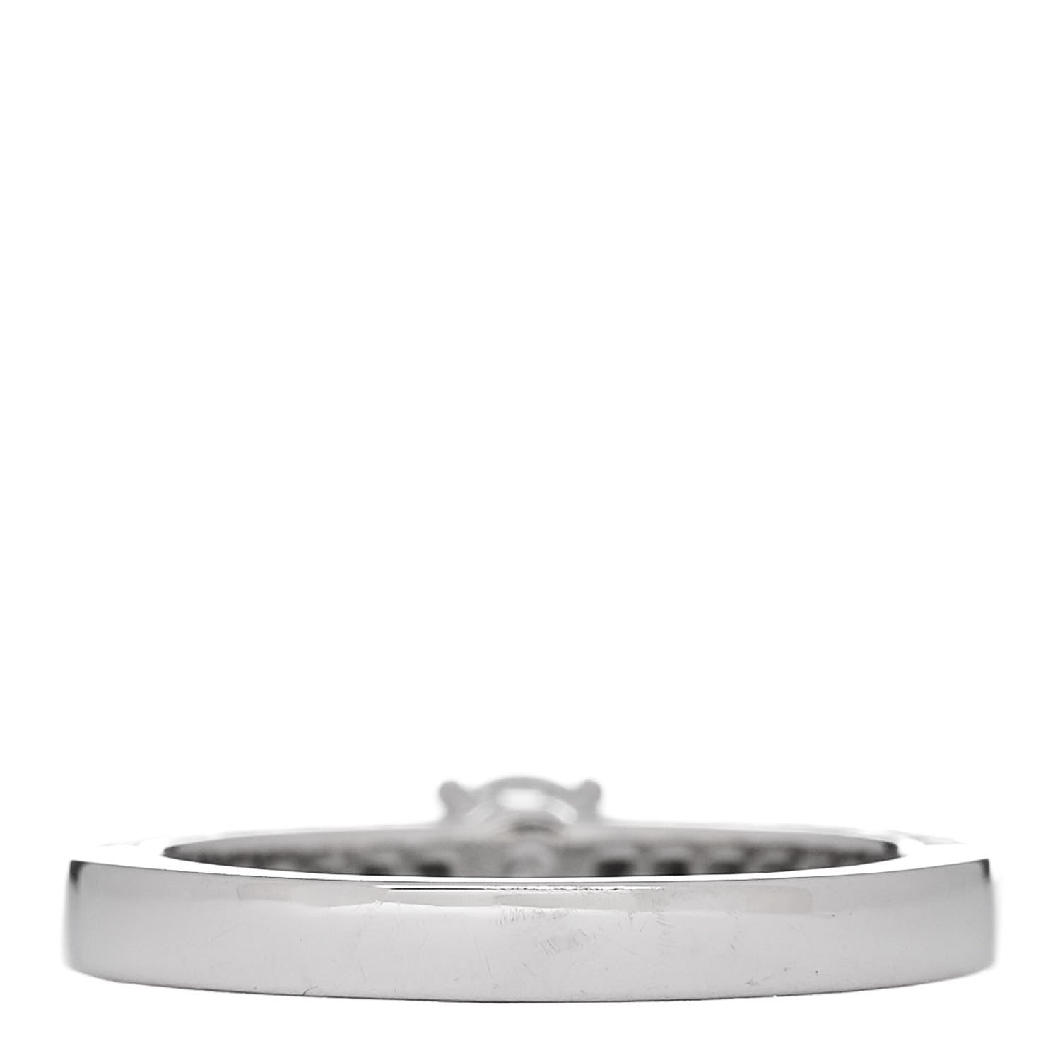 Bulgari Platinum Diamond .34ct B.Zero1 Engagement Ring 53 6.5 4 of 7