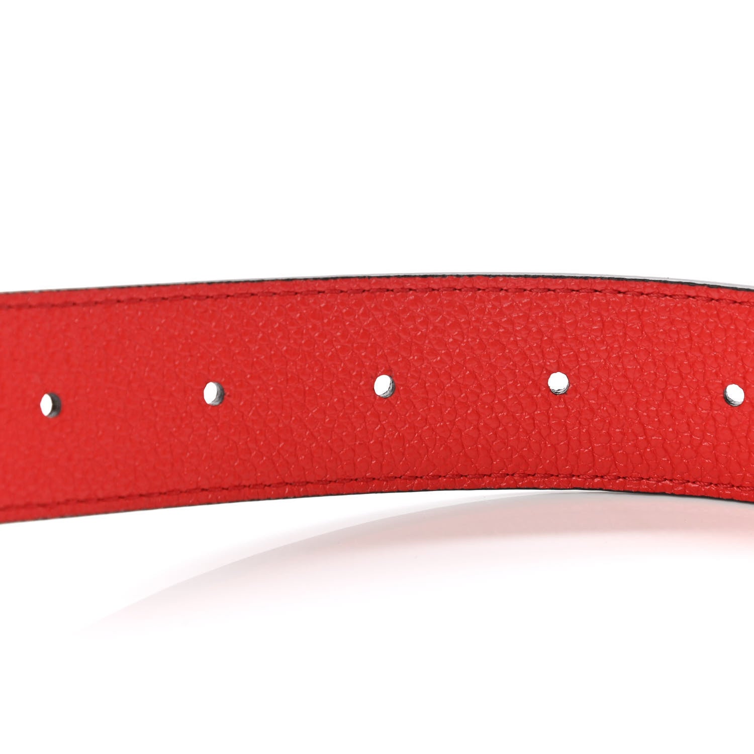 Louis Vuitton Monogram 30mm LV Initiales Reversible Belt 85 34 Coquelicot 3 of 6