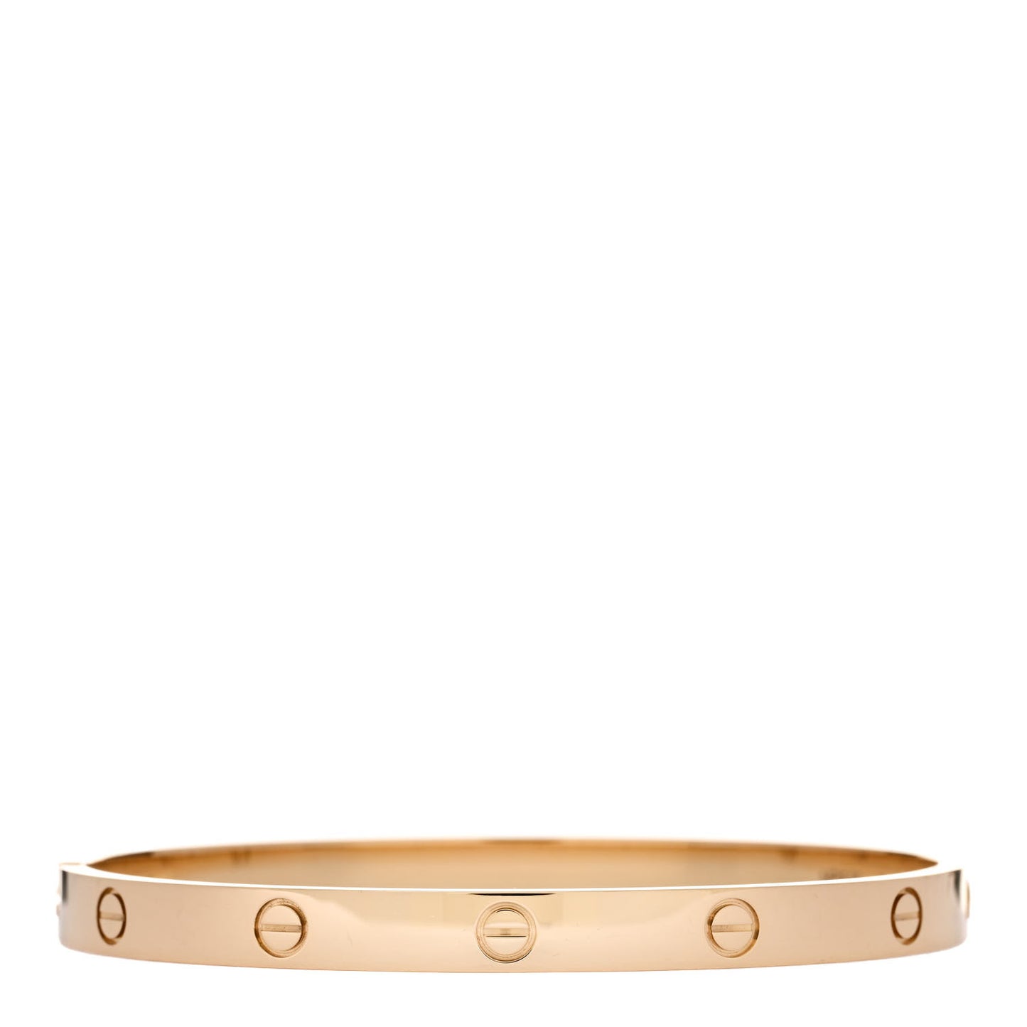 18K Yellow Gold LOVE Bracelet 20