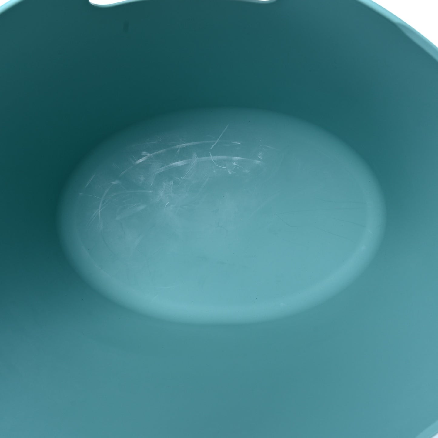 Rubber Oversized Logo Tote Teal