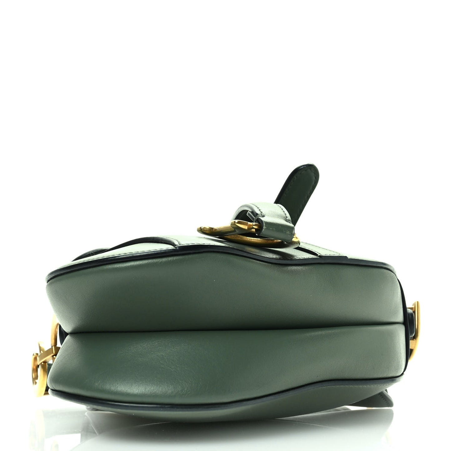 Calfskin Mini Saddle Bag Orage