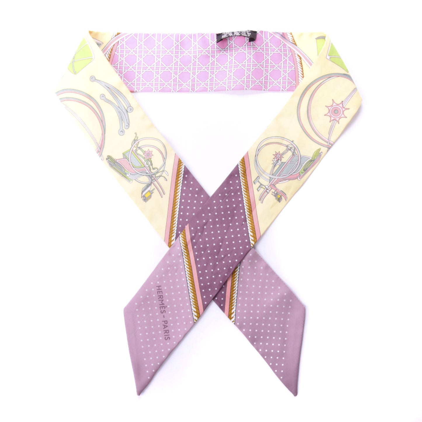 Silk Les Voitures A Transformation Twilly Jaune Soufre Vieux Rose Vert