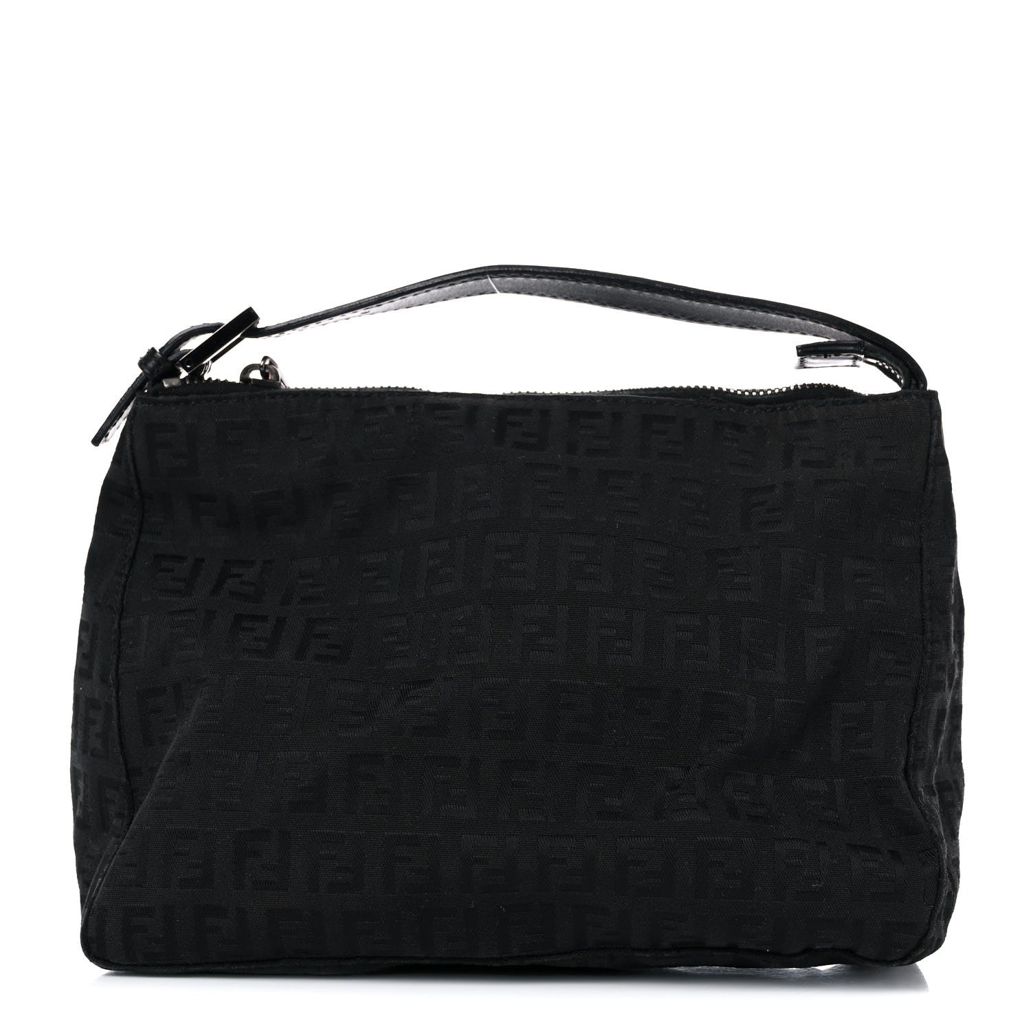 Fendi Zucchino Mini Pochette Black 1 of 15