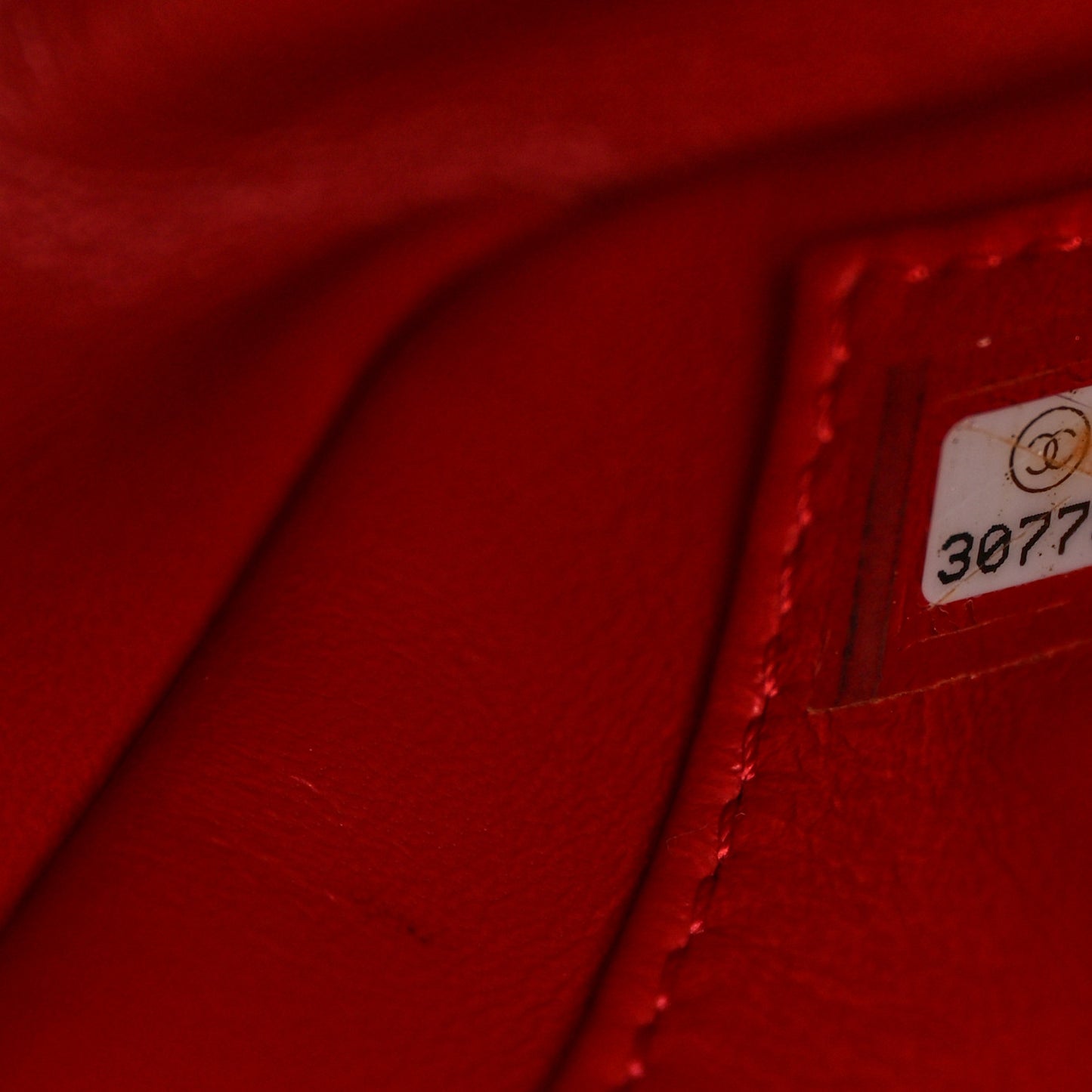 Calfskin Quilted Medium CC Filigree Flap Red