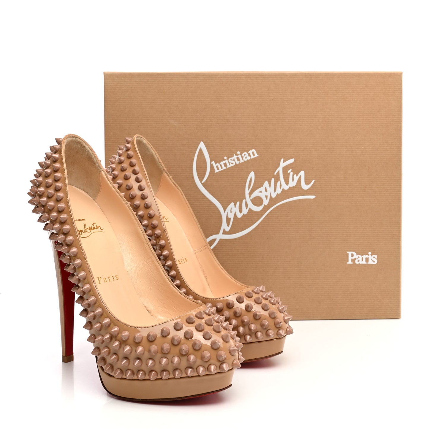 Patent Alti Spikes 140 Pumps 36.5 Nude
