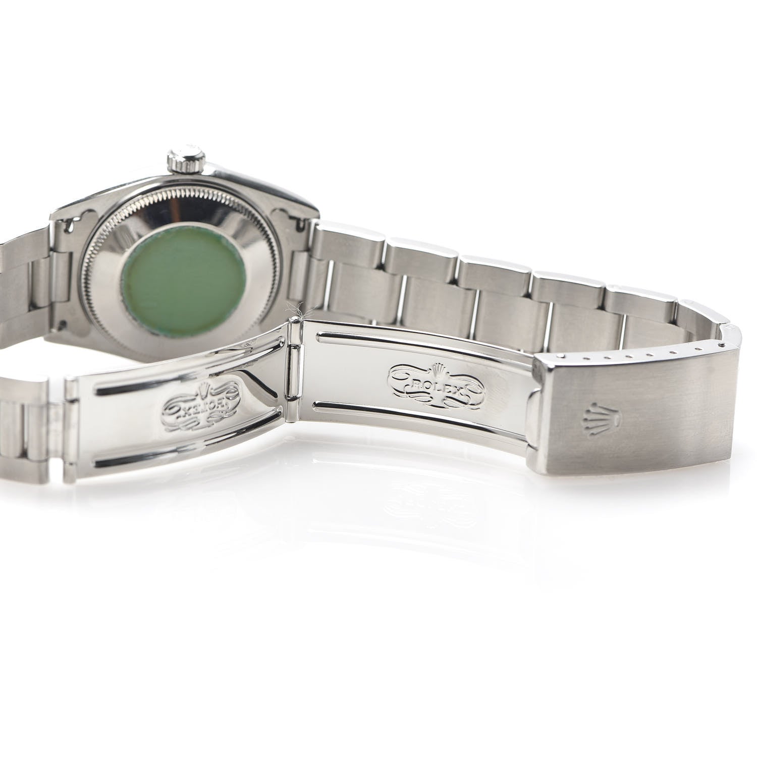 Rolex Stainless Steel 31mm Oyster Perpetual Watch Pink 77080 5 of 5