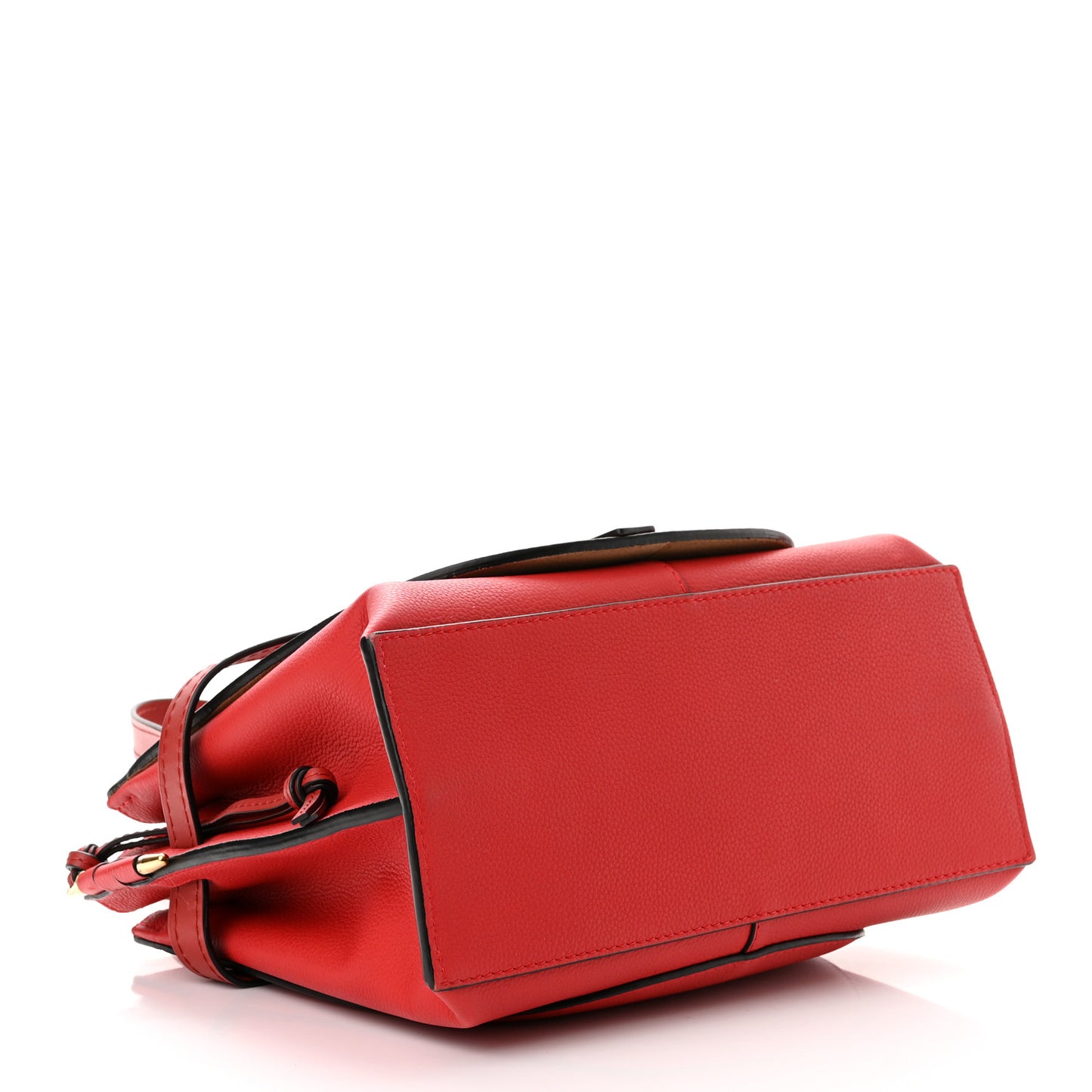 Calfskin Small Gate Tote Scarlet Red