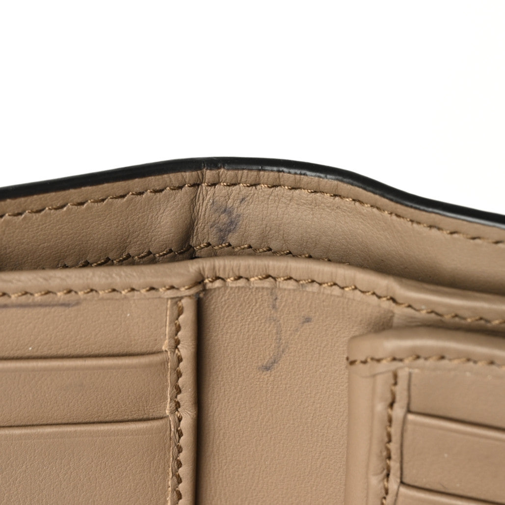 GG Supreme Monogram Dionysus Card Case Wallet Beige Taupe