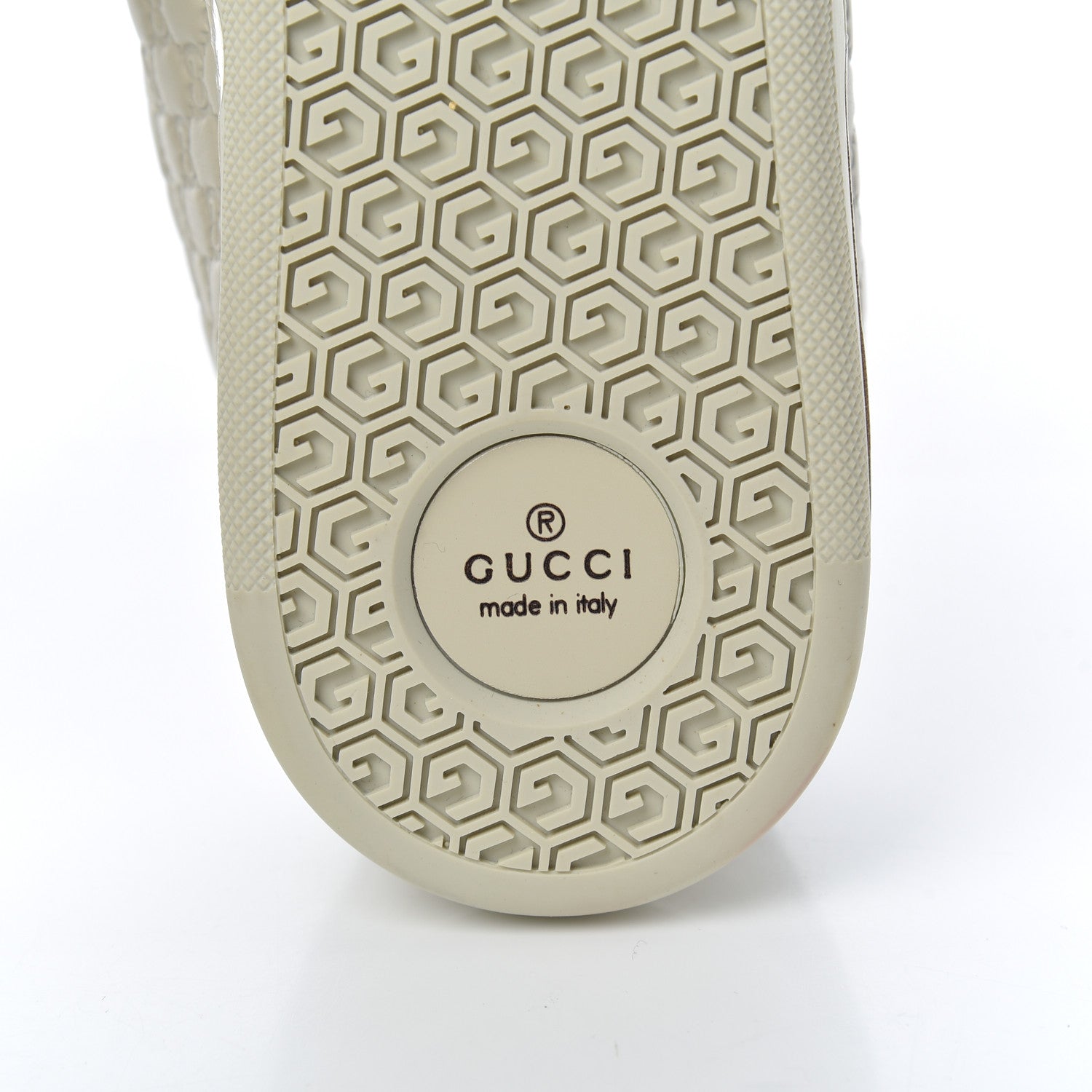 Gucci Soft Microguccissima Womens Sneakers 38.5 Mystic White 7 of 16