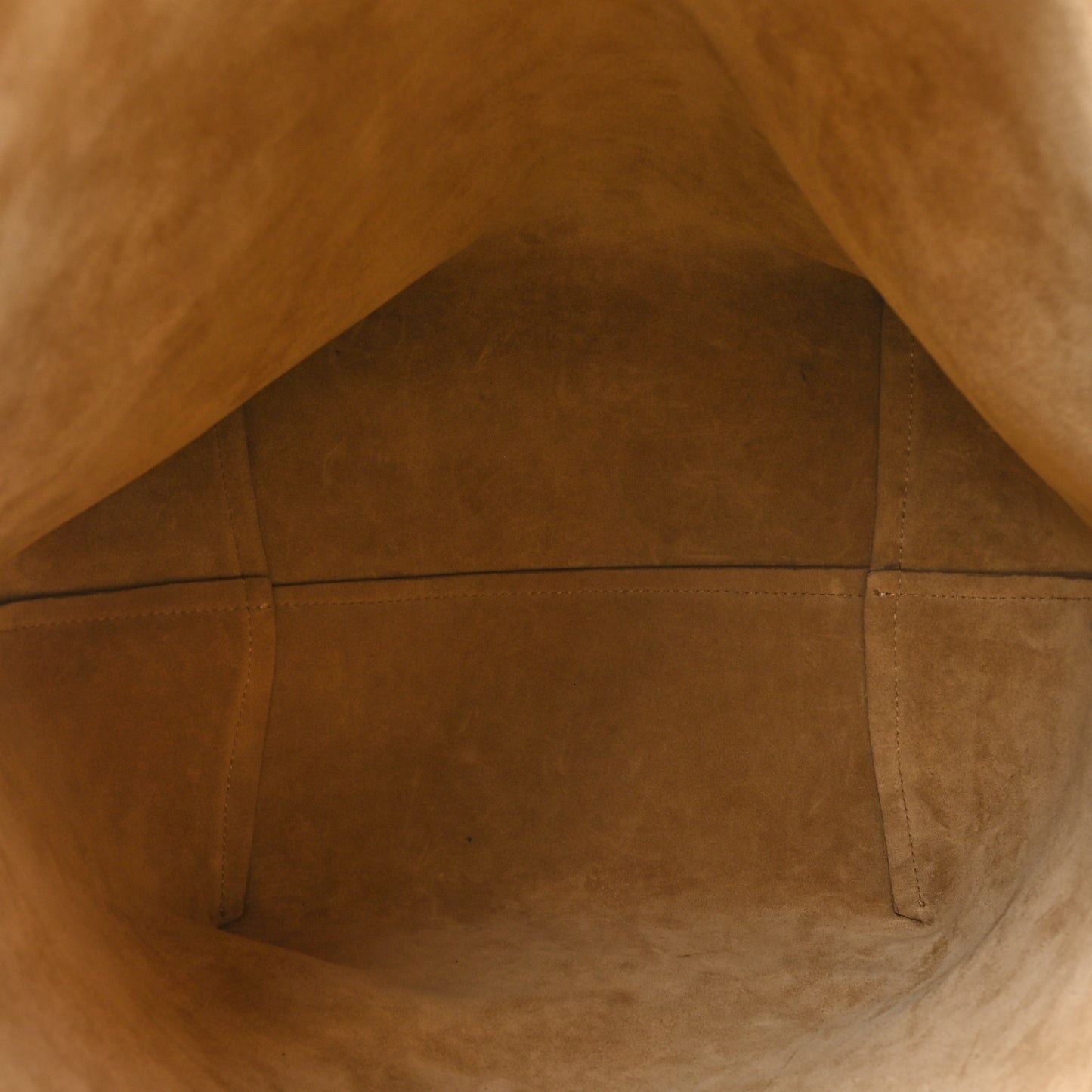 Grained Calfskin Large N/S Park Tote Ivory