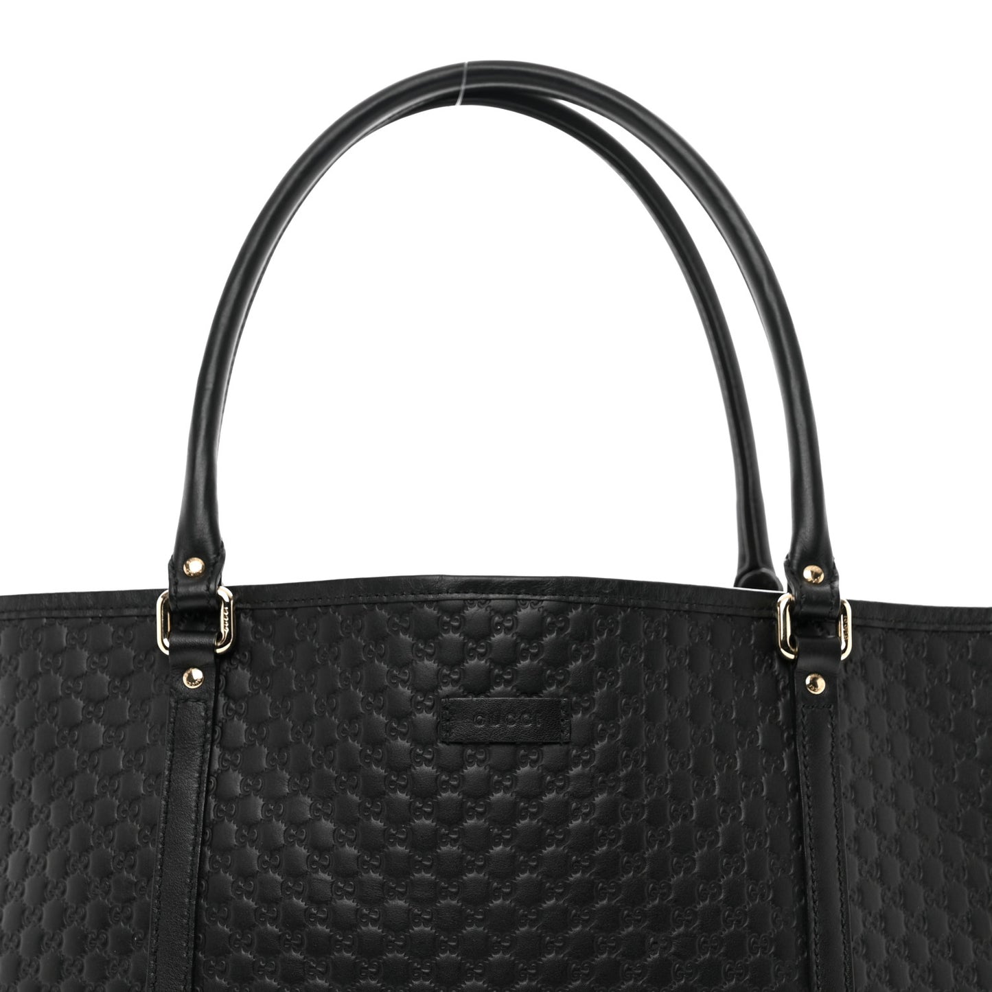 Microguccissima Medium Joy Tote Black