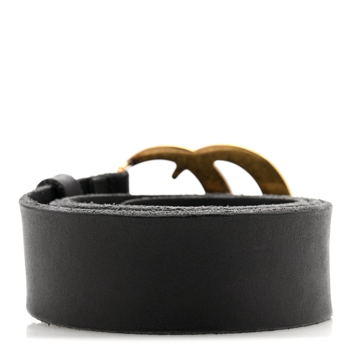 Faded Calfskin Double G 40mm Belt 75 30 Black