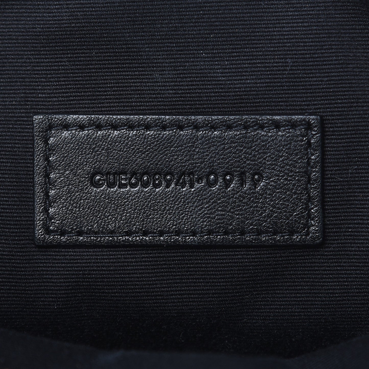 Grained Lambskin Quilted Mini Becky Double Zip Bag Black