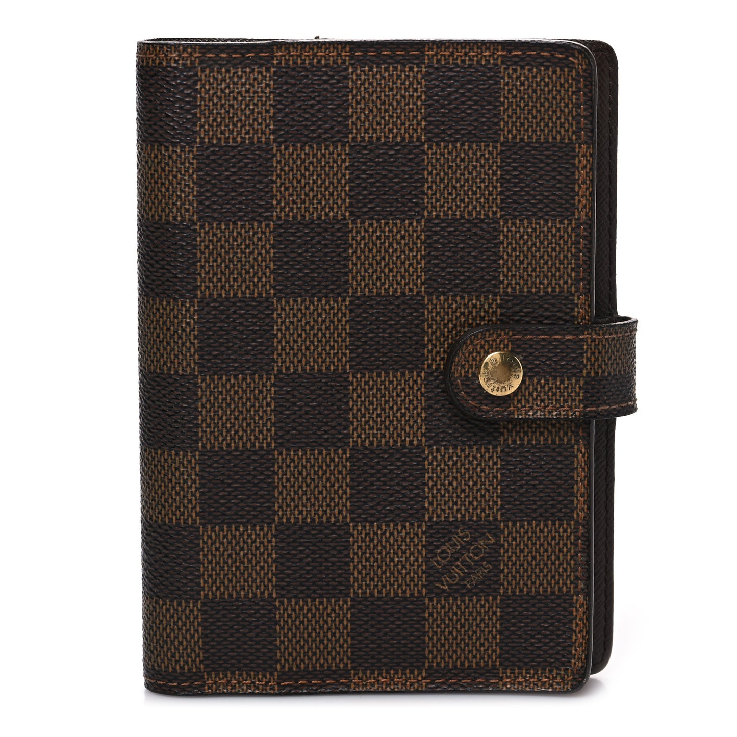 Damier Ebene Small Ring Agenda Cover