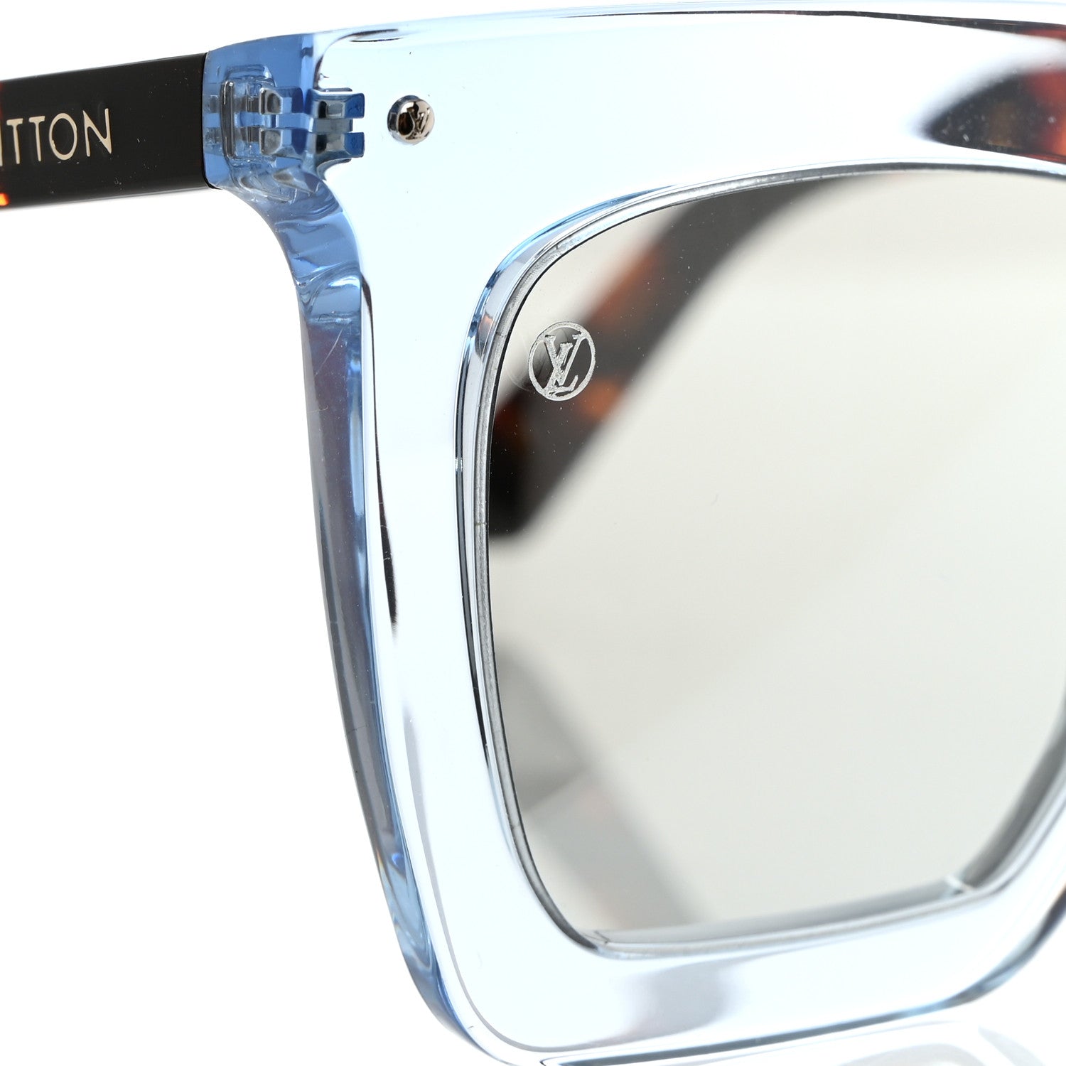 Louis Vuitton Acetate La Grande Bellezza Sunglasses Z1219W Blue Dark Tortoise 7 of 8