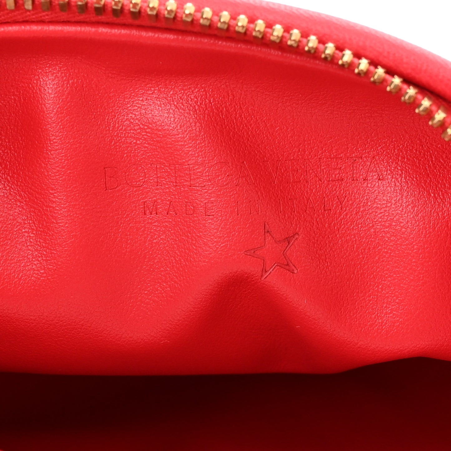Nappa Intrecciato Mini Jodie Red