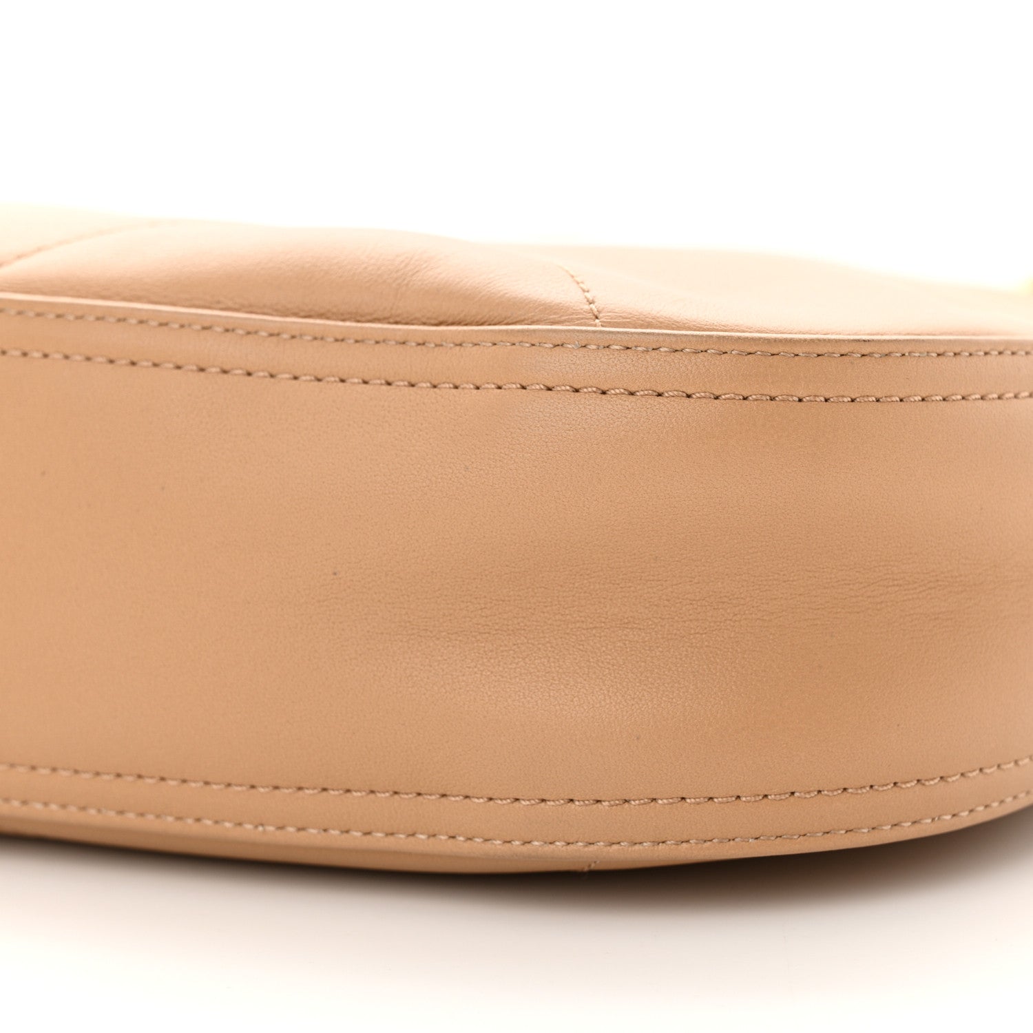 Chanel Calfskin Stitched Easy Mood Hobo Beige 10 of 11