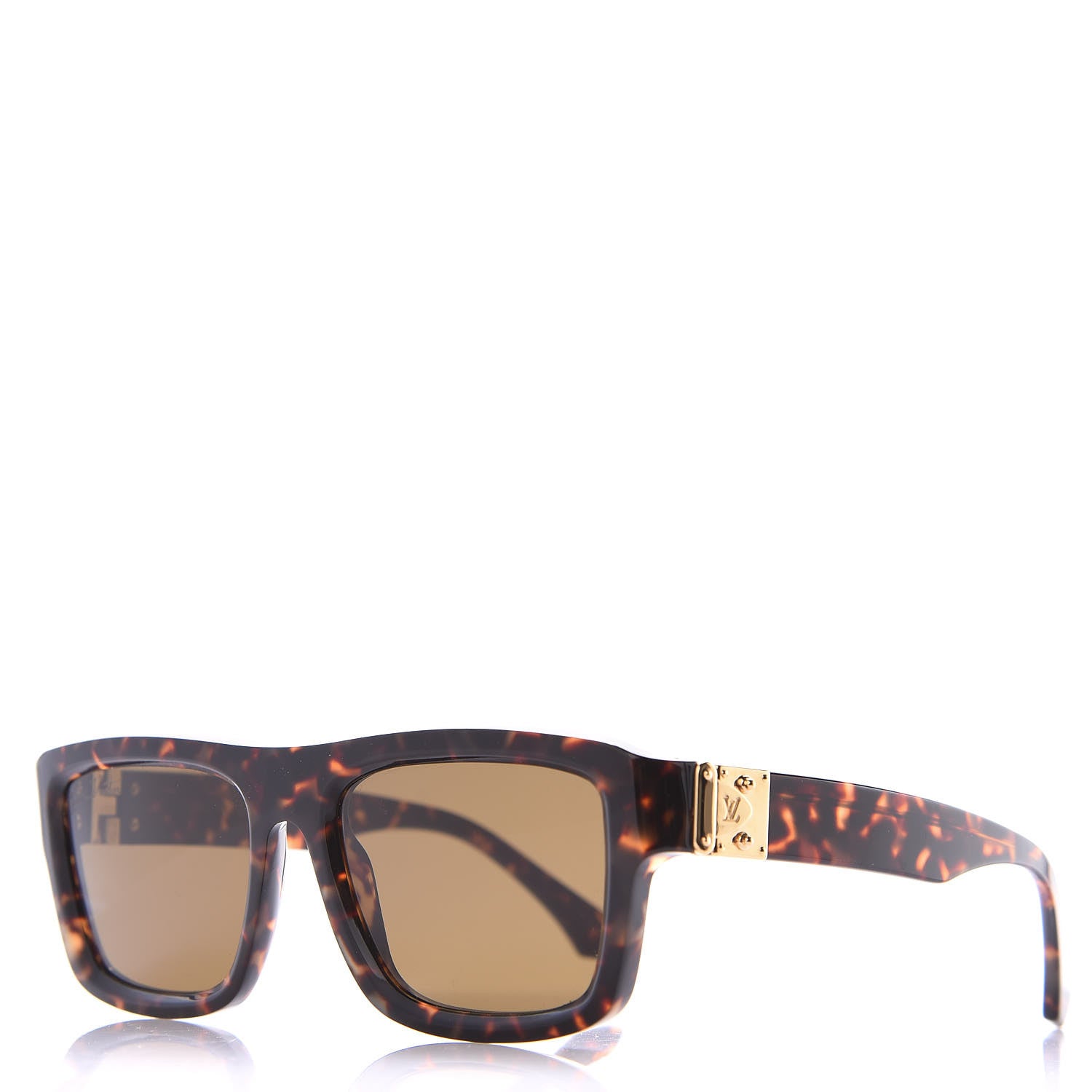 Louis Vuitton Square City Sunglasses Z1193W Tortoise 556879