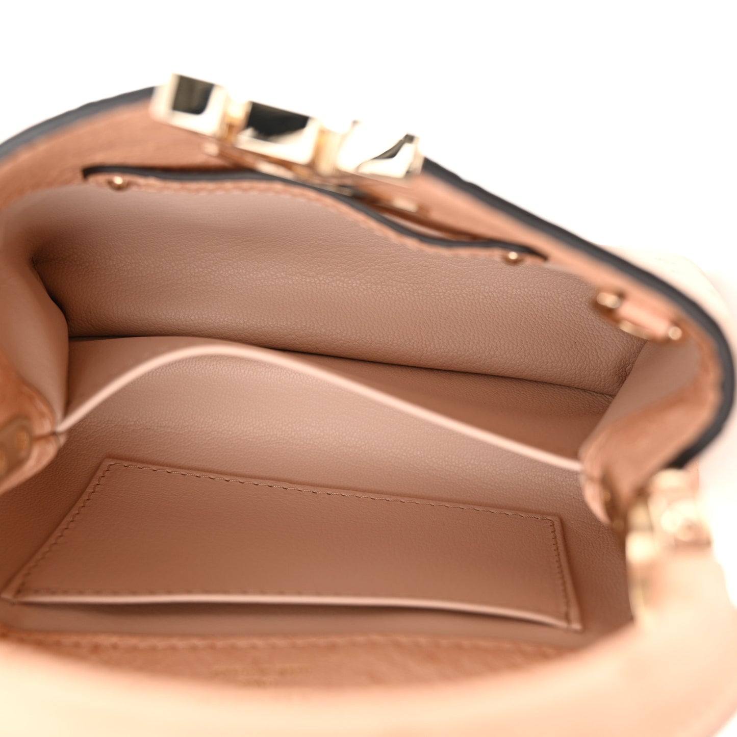 Ostrich Capucines Mini Rose Champagne