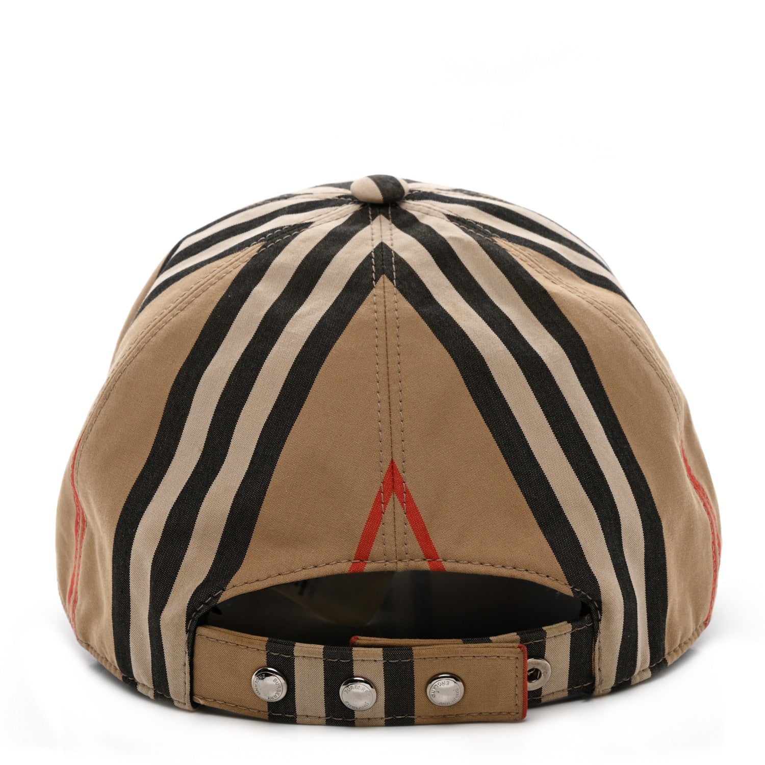 Burberry Cotton Vintage Check Monogram Baseball Hat M Archive Beige 6 of 10