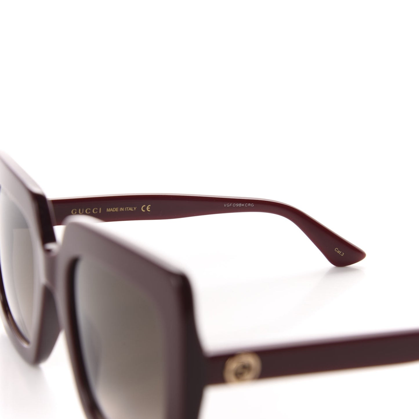 Acetate Oversize Sunglasses GG0328S Red