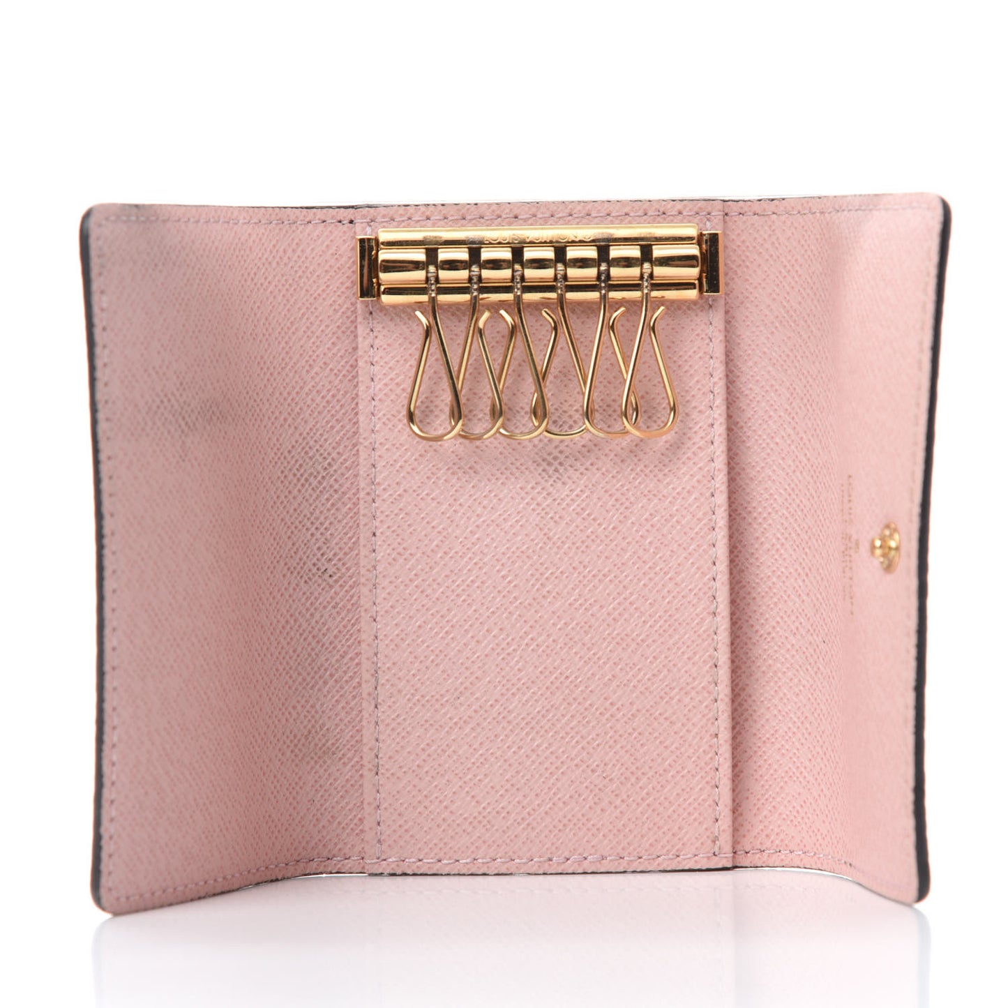Monogram Multicles 6 Key Holder Rose Ballerine