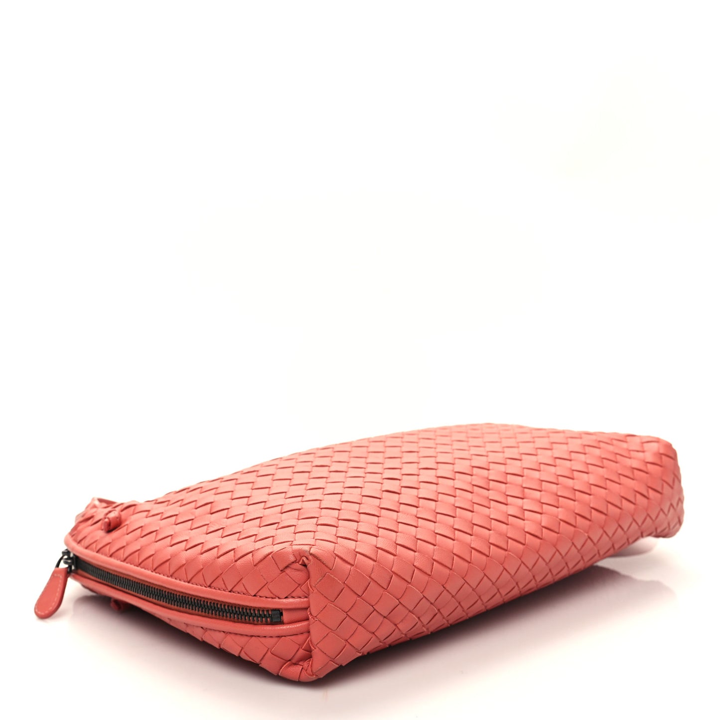 Nappa Intrecciato Large Nodini Crossbody Messenger Quarzo