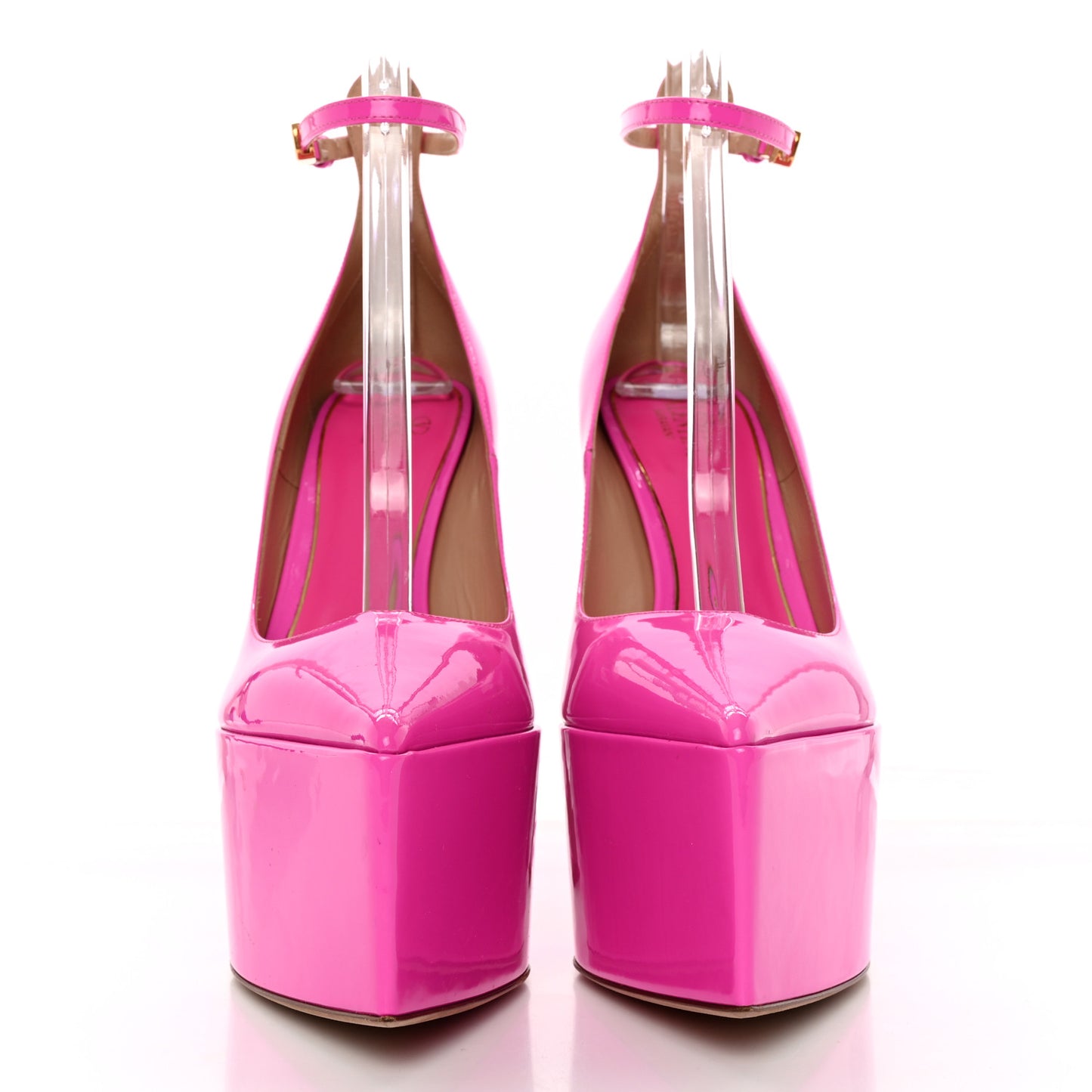Patent Tan-Go 50/155mm Platform Pumps 40 Pink PP
