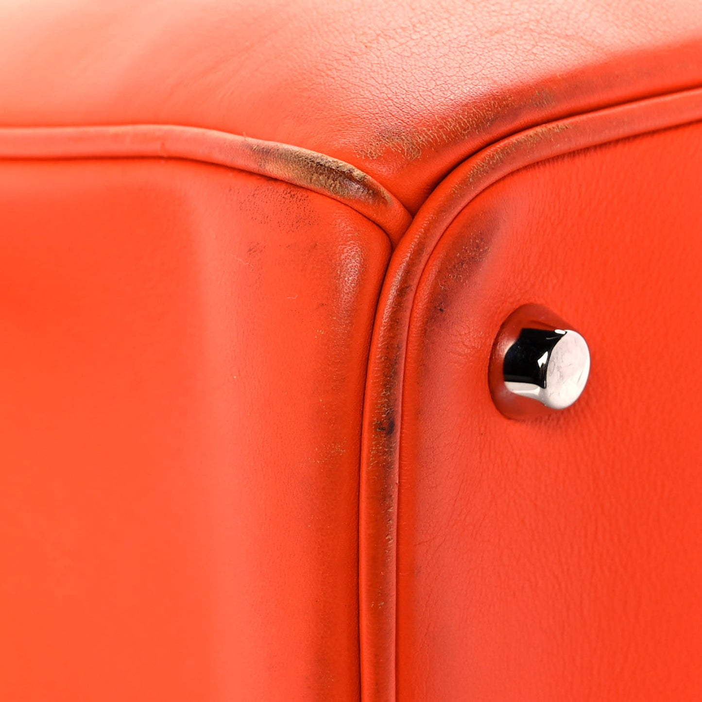 Smooth Calfskin Large Diorissimo Tote Orange Parme